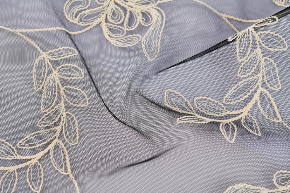 Embroidery on Chiffon - 5